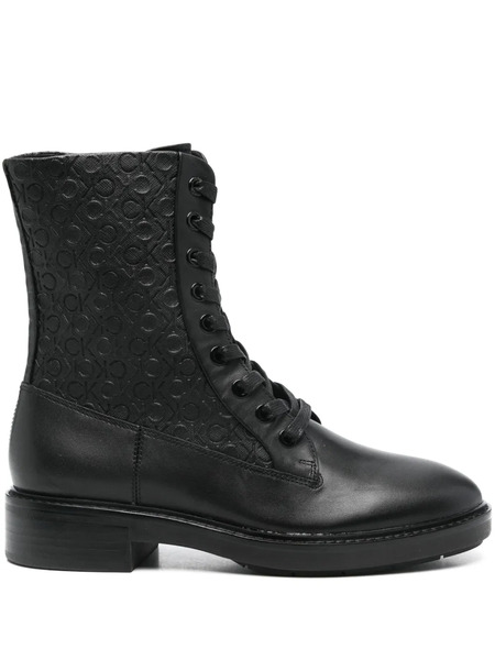  Calvin Klein Botas Con Logo - Negro 
