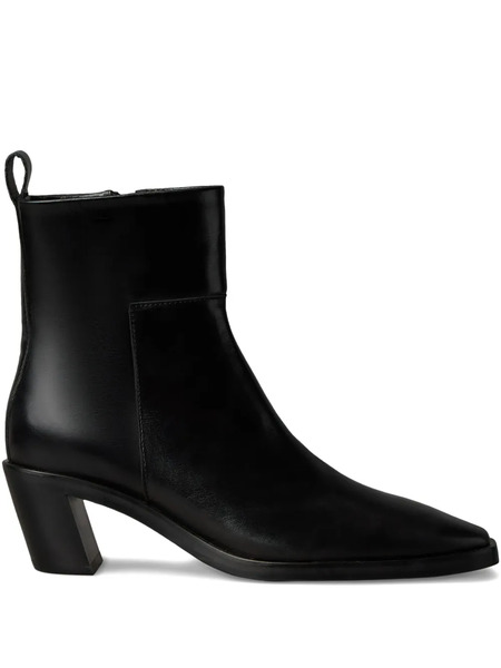  Calvin Klein Botines Con Puntera Cuadrada - Negro 