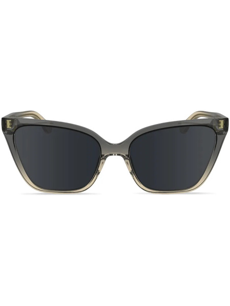  Calvin Klein Gafas De Sol Con Montura Rectangular - Gris 