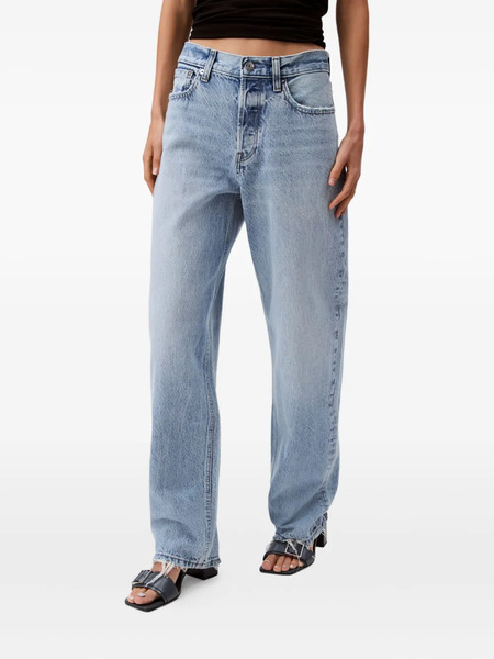  Calvin Klein Jeans Vaqueros Con Cinco Bolsillos - Azul 