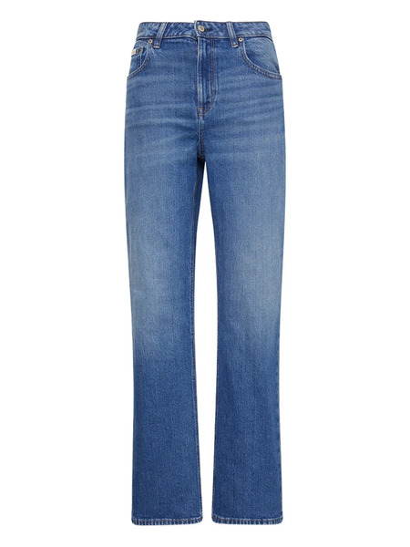  Calvin Klein Jeans Vaqueros Con Parche Del Logo - Azul 