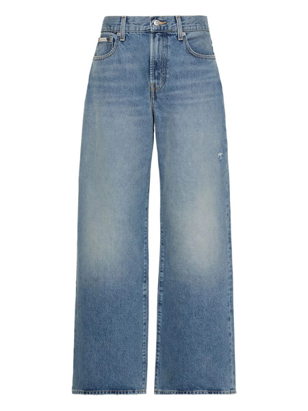  Calvin Klein Jeans Vaqueros Con Parche Del Logo - Azul 