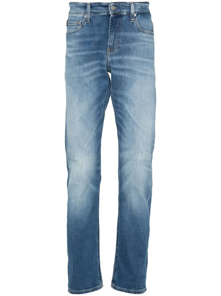  Calvin Klein Jeans Vaqueros Slim Con Efecto Degradado - Azul 