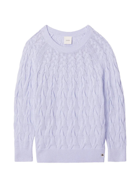  Calvin Klein Jersey De Punto De Ochos - Azul 