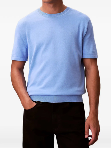  Calvin Klein Jersey Pima Con Logo - Azul 