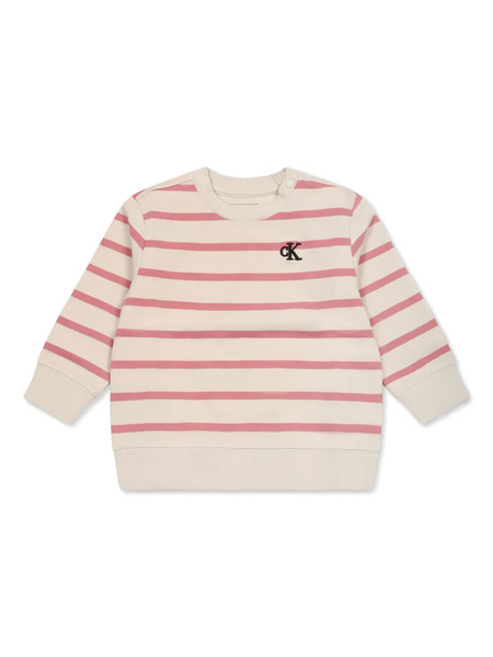  Calvin Klein Kids Jersey A Rayas - Neutro 