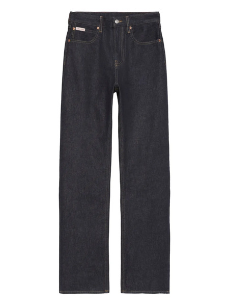  Calvin Klein Pantalones Con Costuras - Azul 