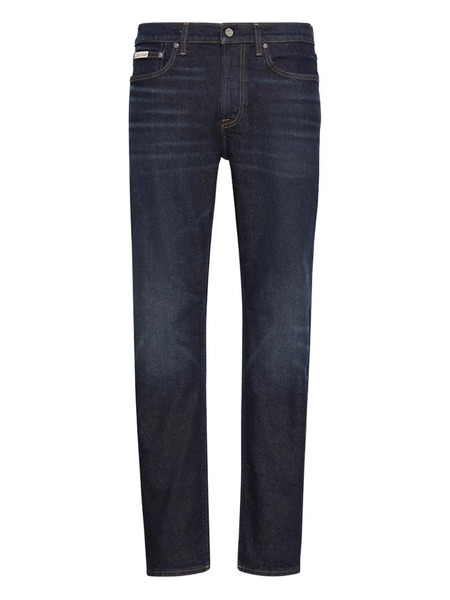  Calvin Klein Vaqueros Con Parche Del Logo - Azul 