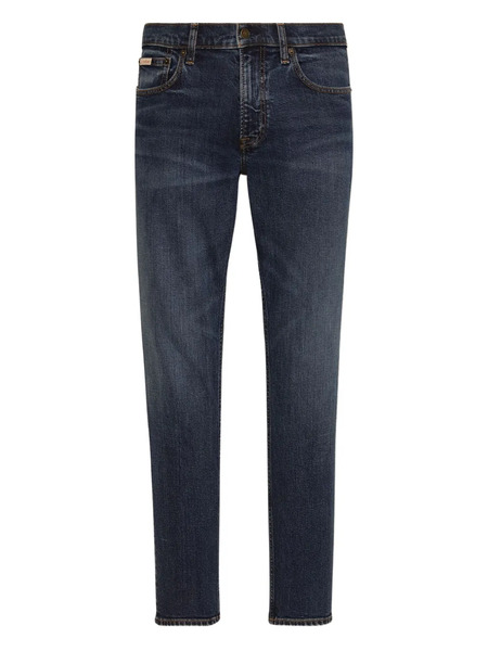  Calvin Klein Vaqueros Con Parche Del Logo - Azul 