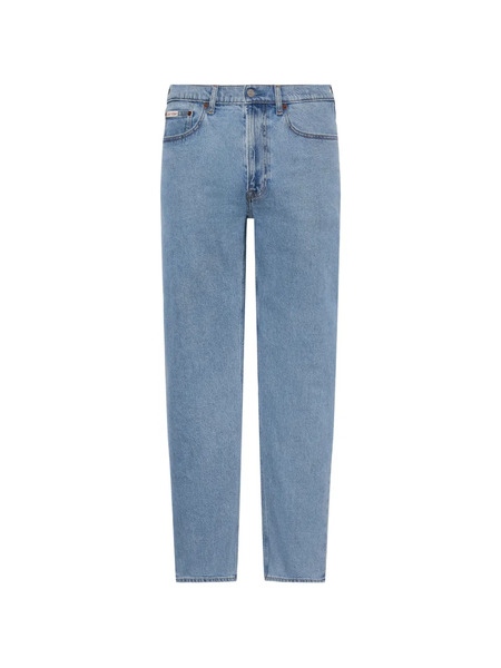  Calvin Klein Vaqueros Con Parche Del Logo - Azul 