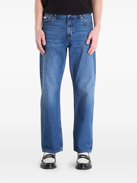  Calvin Klein Vaqueros Rectos - Azul 