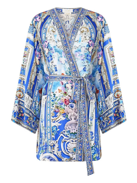  Camilla Caftán Ottoman Opulence - Azul 