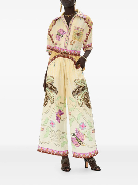  Camilla Pantalones Aswan Abstract - Neutro 