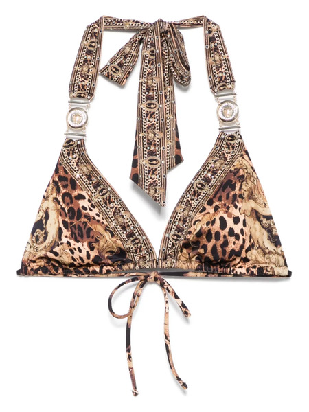  Camilla Top De Bikini Con Diseño Triangular - Marrón 