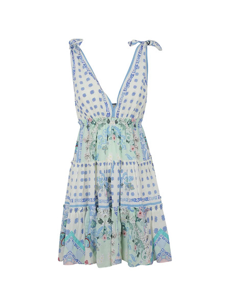  Camilla Vestido Con Estampado Floral - Neutro 