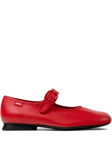  Camper Bailarinas Con Correa Con Hebilla - Rojo 