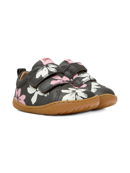  Camper Kids Zapatillas Twins Con Estampado Floral - Negro 