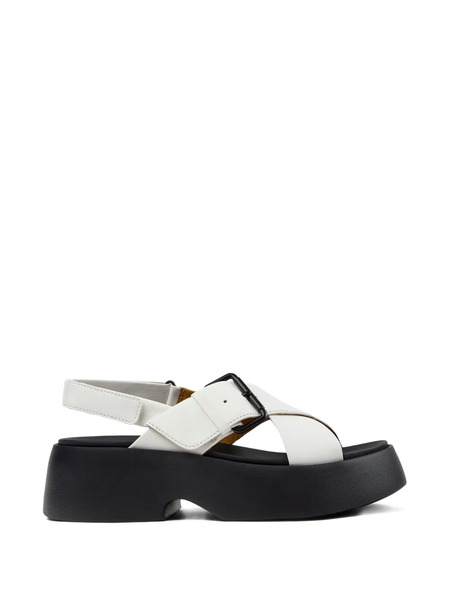  Camper Sandalias Tasha De Piel - Blanco 