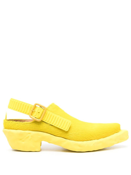  Camperlab Botas Venga Estilo Western Destalonadas - Amarillo 