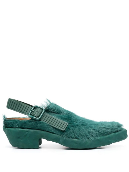  Camperlab Botas Venga Estilo Western Destalonadas - Verde 