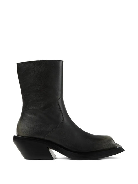  Camperlab Botines Con Puntera Cuadrada - Negro 
