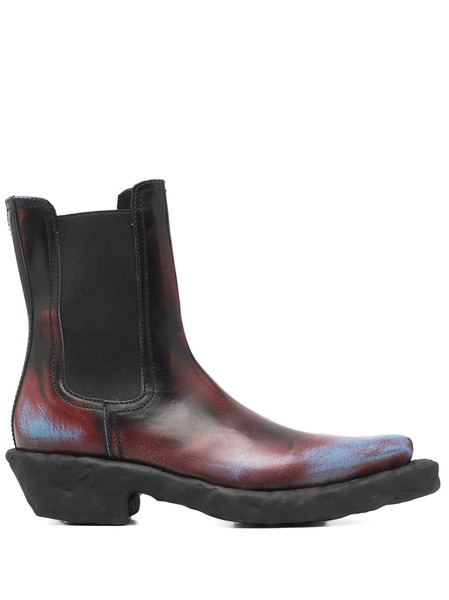  Camperlab Botines De Cuero - Negro 