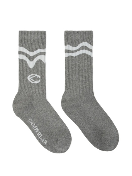  Camperlab Calcetines Con Logo Bordado - Gris 