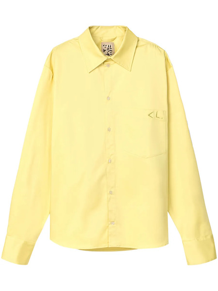  Camperlab Camisa Con Logo Estampado - Amarillo 