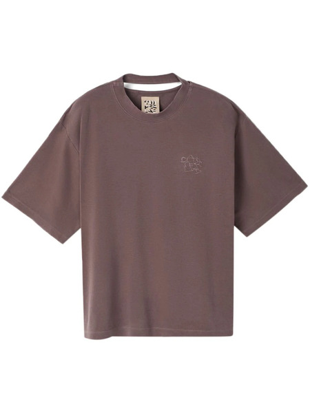  Camperlab Camiseta Con Logo Bordado - Marrón 
