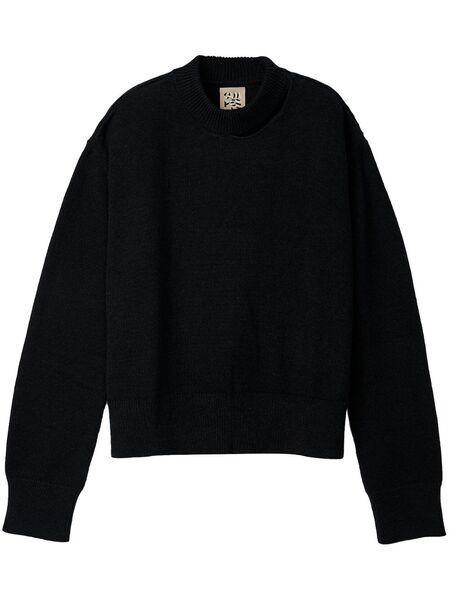  Camperlab Jersey Con Efecto Envejecido - Negro 