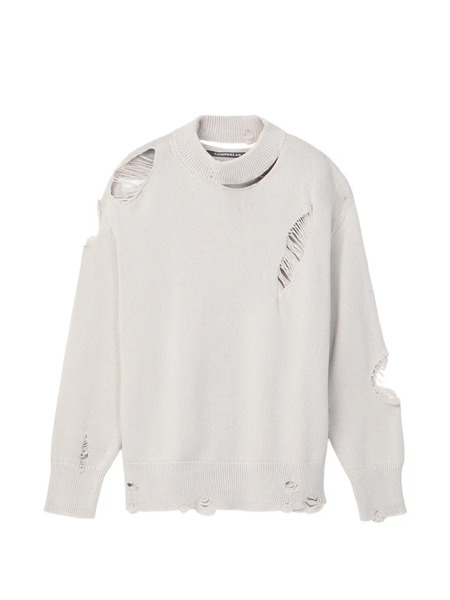  Camperlab Jersey Con Efecto Envejecido Y Cuello Redondo - Neutro 