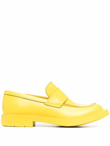  Camperlab Mocasines Mil 1978 Con Puntera Cuadrada - Amarillo 