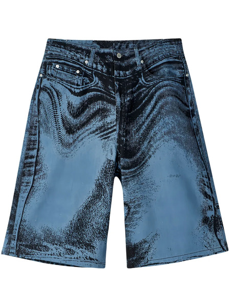  Camperlab Pantalones Vaqueros Cortos - Azul 