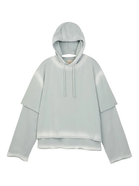  Camperlab Sudadera Con Capucha Y Diseño De Capas - Gris 