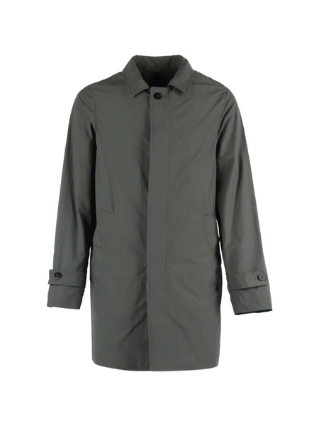  Camplin Abrigo Con Botones - Verde 