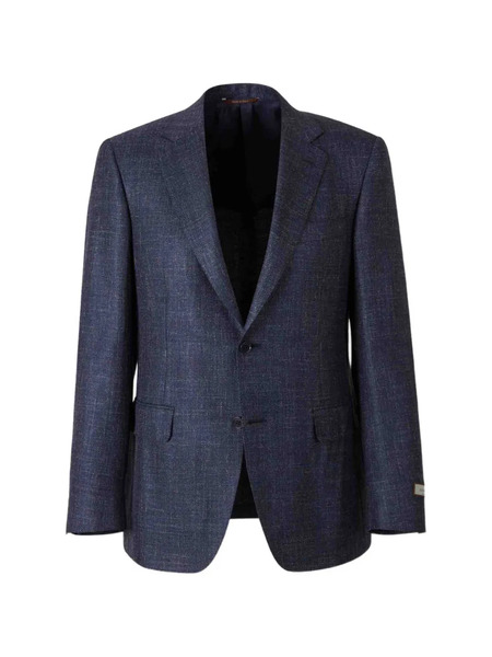  Canali Blazer Con Botones - Azul 