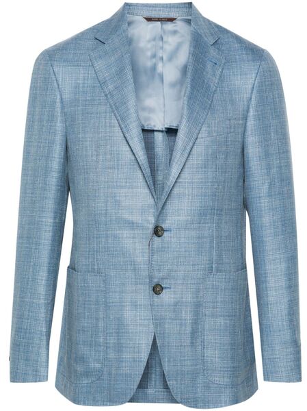  Canali Blazer Entretejido - Azul 