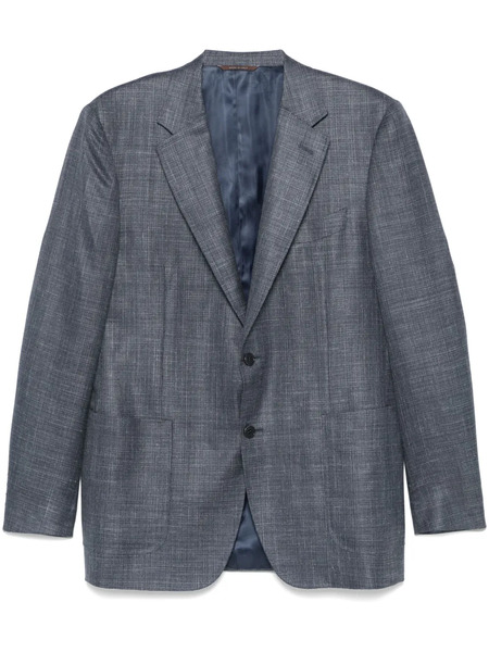  Canali Blazer Texturizado - Azul 