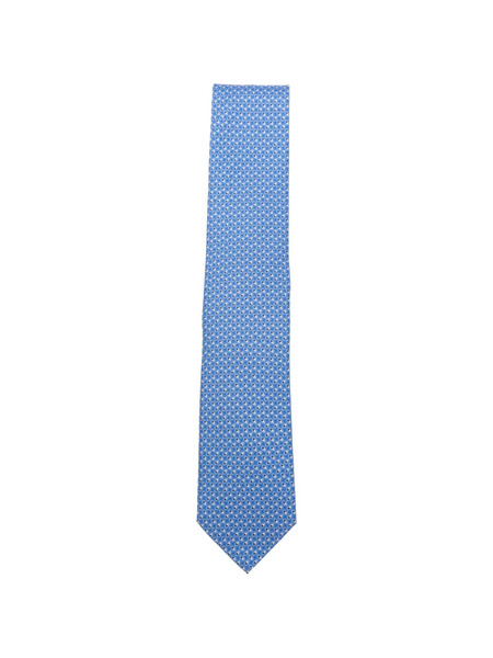 Canali Corbata Con Motivo - Azul 