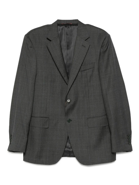  Canali Traje A Cuadros - Gris 