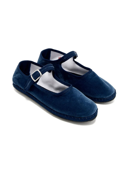  Capulette Bailarinas Con Correa Con Hebilla - Azul 