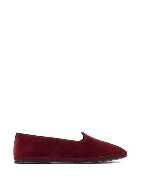  Capulette Mocasines De Terciopelo - Rojo 