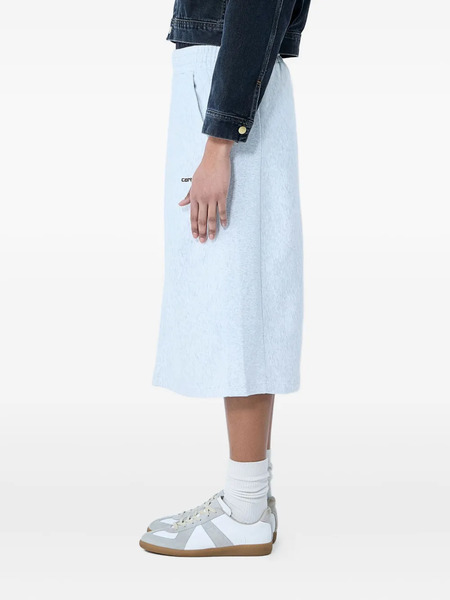  Carhartt Wip Falda Midi American Script - Gris 