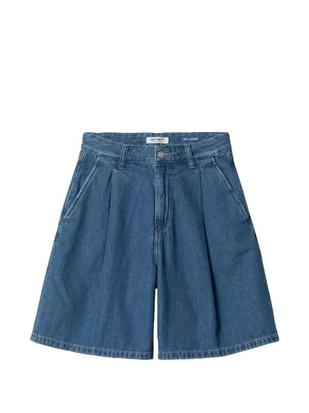  Carhartt Wip Pantalones Vaqueros Cortos Alta - Azul 