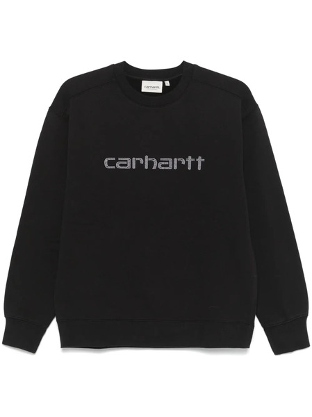 Carhartt Wip Sudadera Rivet Script - Negro 