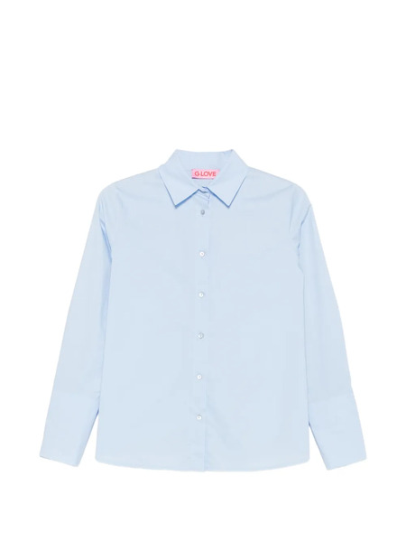  Carla G. Camisa Con Botones - Azul 