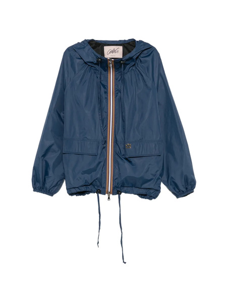 Carla G. Chaqueta Con Capucha - Azul 