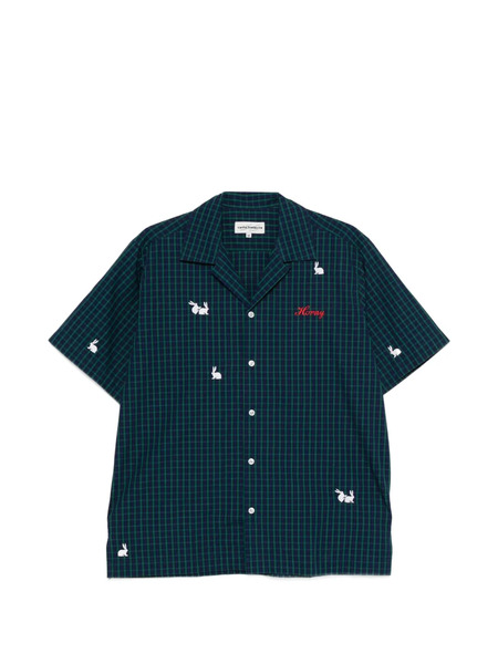  Carne Bollente Camisa Check Me Out - Verde 