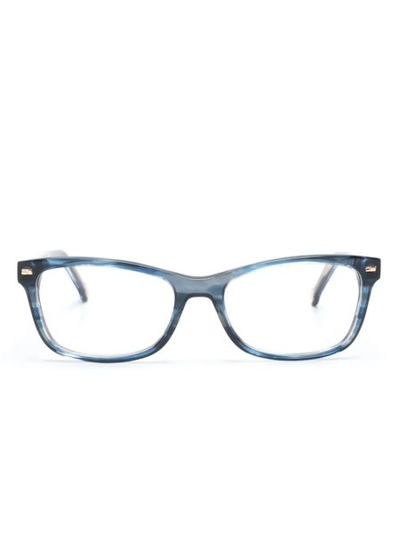  Carolina Herrera Gafas Con Montura Rectangular - Azul 