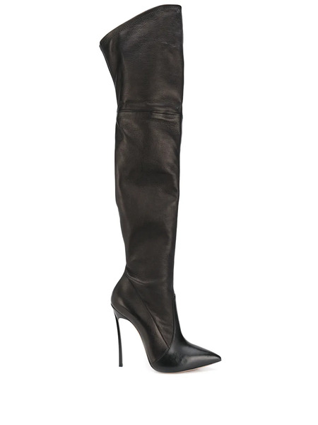  Casadei Botas Altas - Negro 